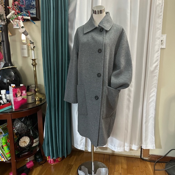 Vince Classic Patch Pocket Car Coat